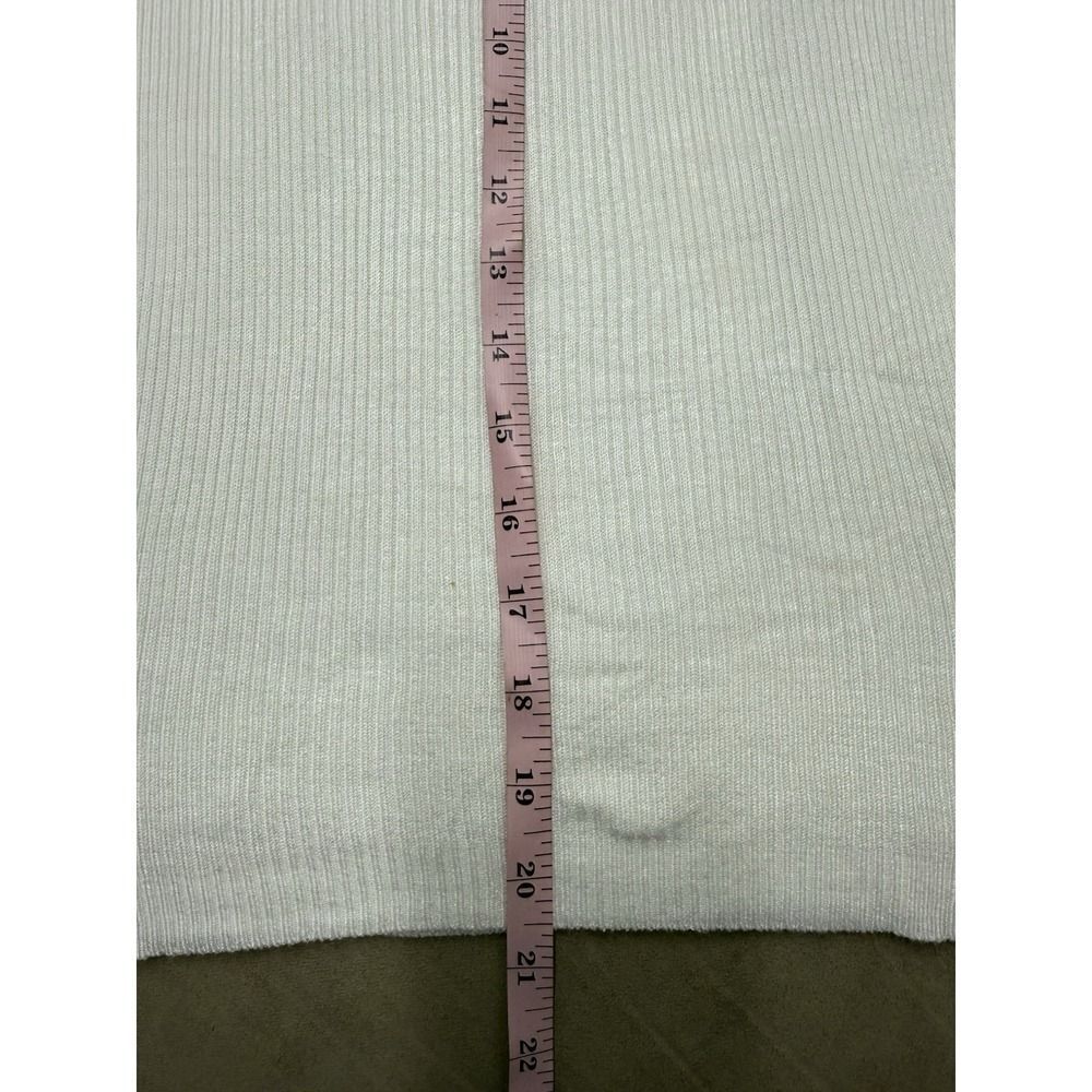 Fashion Nova Women's Ivory/White Ribbed Turtleneck Sweater Long Sleeve. Sz L.NWT - Picture 9 of 12